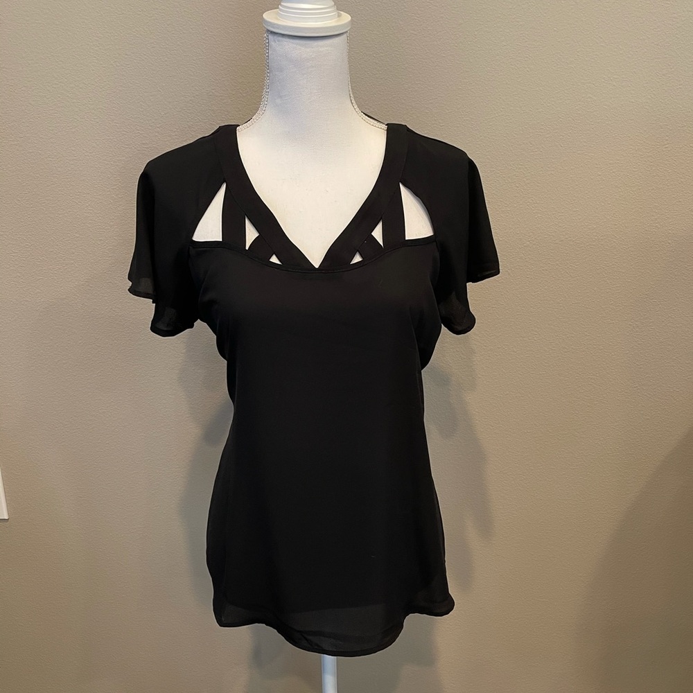 Spense cut out blouse